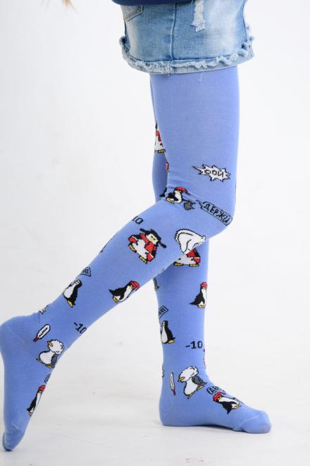 Колготки Меридиан детские голубой