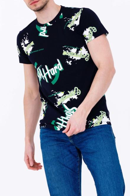 Футболка 11189 темно-синий