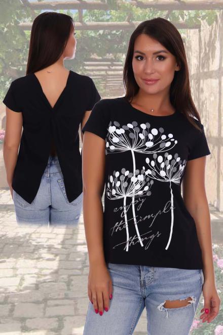 Футболка 24815 черный