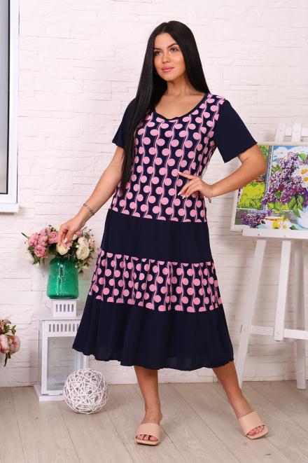 Платье 31525 розовый