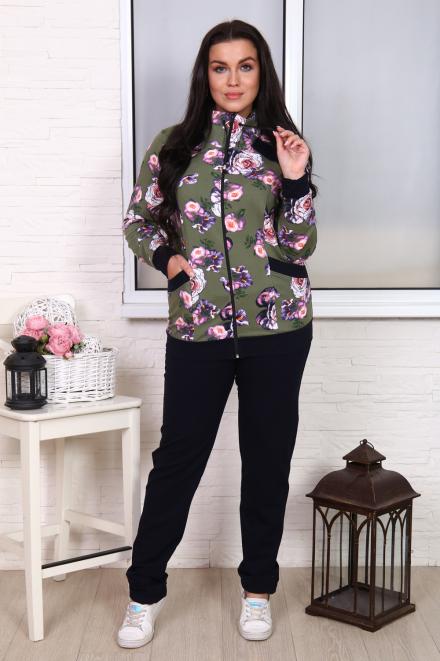 Костюм Сильвия зеленый